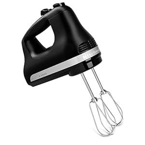 KitchenAid 5 Ultra Power Speed Hand Mixer - KHM512, Black