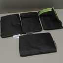 4Pack Outdoor Faucet Covers for Winter - 6.7" W x 8.3" H Outside Hose Bib Spigot Covers Protector Socks for Winter Freeze Protection Insulation Reusable Waterproof Insulated backflow Cover,Black