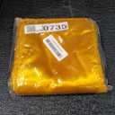 Satin Chair Sashes - Elegant Premium Quality, 6 x 108 Inch - Perfect for Weddings, Parties, and Events - (Golden, 10 pcs)