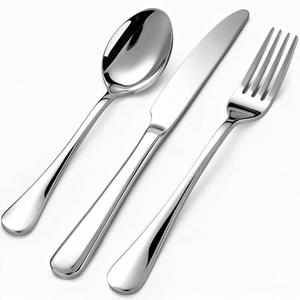 60 Piece Bulk Silverware Set for 20, Stainless Steel Heavy Forks Spoons and Knives Set, Mirror Finish Flatware Dishwasher Safe for Family Picnics Daily Gatherings