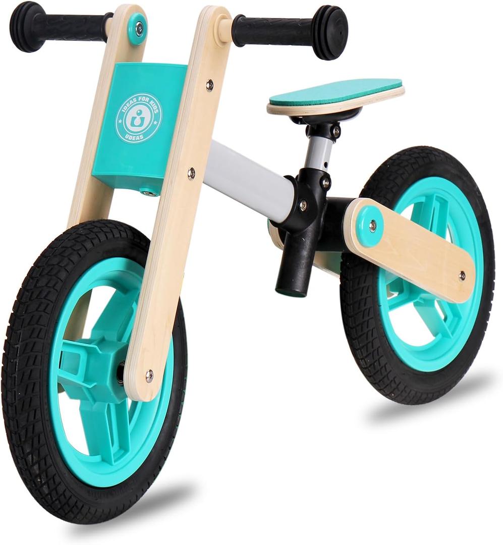 Wooden No-Pedal Balance Bike