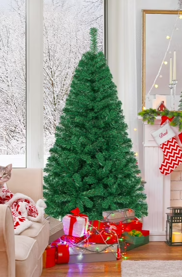 5Ft Tall Christmas Tree With Lights