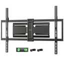 monTEK 1.38" Ultra Slim TV Wall Mount for 50-100 Inch TVs Up to 143lbs