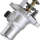 Engine Coolant Thermostat Housing Assembly Compatible with 2009-2011 Chevrolet Aveo, 2011-2016 Chevrolet Cruze, 2013-2018 Chevrolet Sonic, 2009-2010 Pontiac G3 Replace# 96984104