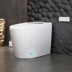 Deer Valley Smart Toilet with Bidet Built in, Tankless Elongated Electric One Piece Toilet, Smart Bidet with Seat Heating, Remote Control