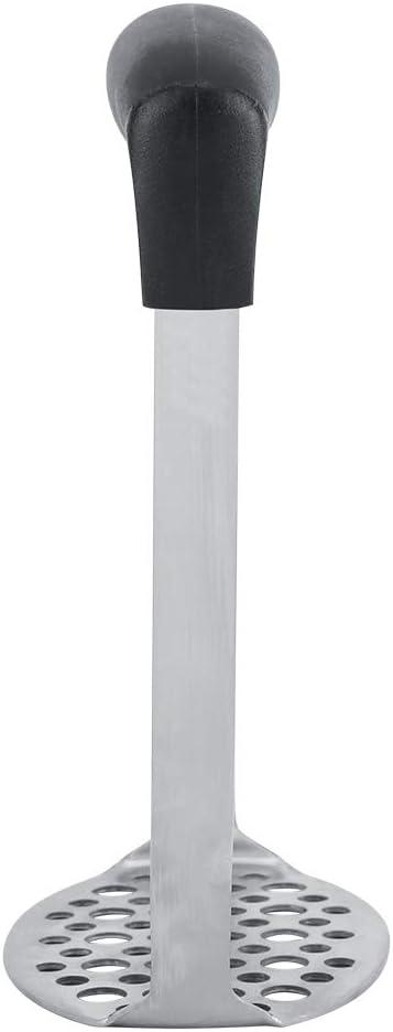 Akozon and EasytoUse Stainless Steel Potato Masher & Vegetable Crushing Tool, Ideal for Baby Food, Avocado, Beans and Fruits