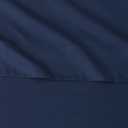 Amazon Basics Lightweight Super Soft Easy Care Wrinkle Free Microfiber 3 Piece Bed Sheet Set with 14-Inch Deep Pockets, Twin, Navy Blue, Solid, Kids, Men & Women Bedding
