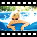 Inflatable Top Ring Swimming Pools for Adults Outdoor Easy to Set ( 12 ft X 36 in) Blue