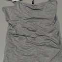 PRETTYGARDEN Women's Summer Spaghetti Strap Tank Tops Sleeveless Camisole Blouses Asymmetrical Going Out Basic Tank Shirt (Grey,Medium)