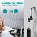 AIMILER NEMA 5-15P to 14-50R Adapter Cable for All Level 1/2 EVs(ETL Listed), Compatible with Tesla/j1772 EV Charger Cord, Support Max 50 Amp to 12 Amp 110-120 Volt EV Charger Power Cord, Not for RVs