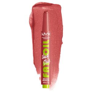 NYX PROFESSIONAL MAKEUP Fat Oil Slick Click, Lightweight, Buildable, Pigmented Vegan Lip Balm - No Filter Needed (0.07 Ounce (Pack of 1))