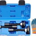 Rear Axle Bearing Puller Tool Set, 3PCS Axle Bearing Puller Extractor, Rear Axle Bearing Removal Tool Kit, Puller Slide Hammer Kit