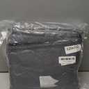 TECUUL Window Insulation for Winter, 47''X63'' Winter Window Insulation Kit Gray Oxford Cloth Thicken Cotton Filled Soundproof Thermal Curtain for Attic Bedroom Kitchen Bathroom RV Basement