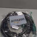 PlugSaf 25FT 30 Amp Generator Extension Cord 4 Prong, NEMA L14-30P/L14-30R 10 Gauge STW 125/250V Twist Lock Generator Cord Heavy Duty, Black ETL Listed