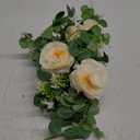 2pcs Artificial Flowers Bouquet Fake Peony Silk Hydrangea Faux Roses Wildflowers Arrangements with Stems for Wedding Home Centerpieces DIY Decor 