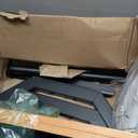 Lectern Podium Stand with Storage Platform, Height Adjustable Mobile Steady Standing Design, Multi-Purpose Tabletop for Speech, Lecture, Church, Reading or Laptop Desk