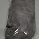 Topcosplay Men Wigs and Beard Set Long Gray Cosplay Halloween Costume Party Wizard Wig (Grey)