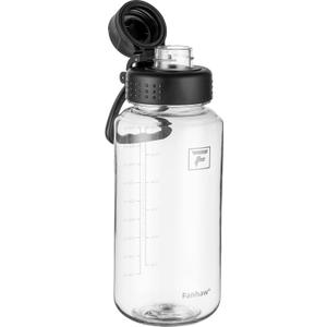 Fanhaw 32oz Clear Plastic Water Bottle with Fast-Flow Lid, Clear&Black
(6 Pack)BPA-Free Tritan Wide-Mouth Water Bottles – Leakproof & Reusable for Gym, School & Office, Easy to Clean