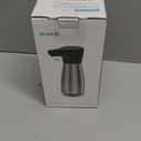 AIKE Magnetic Charging Waterproof Automatic Soap Dispenser for Liquid Soap Spot Resist Stainless Finish 14fl.oz. Model AK1337