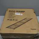 Dog Ramp for Car 63" x 17", Folding Pet Ramp for Large Dogs with Non-Slip Rug Surface, Portable Dog Car Ramp for SUV Car & Truck