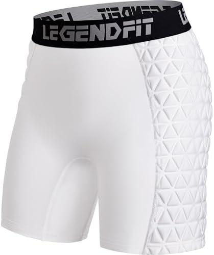 Legendfit Girls Youth Softball Padded Sliding Shorts Compression Underwear Protective Supportor Baseball Football Lacrosse