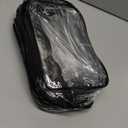 12 Pieces Clear Makeup Bags, TSA Approved Toiletry Bag for Travel, PVC Transparent Cosmetic Pouch with Zipper, Waterproof Vinyl Plastic Organizer Case for Vacation Bathroom (Medium)