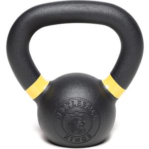 Kettlebell Kings Powder Coated Kettlebell Weights 5-90 LB | Workout Gym Equipment & Strength training sets for Women & Men | Durable Coating for Grip Strength, Rust Prevention 10 LB (4 KG)