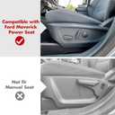 Mabett Under-Seat Storage Box for Ford Maverick Power Seat 2026 2022-2025, Front Row Electric Seat Underseat Organizer Accessories