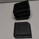 ANNKUT Bed Risers 2 Inch Heavy Duty, Furniture Risers for Bed Desk Table Sofa Couch,Oversized Bed Lifts Risers,Support up to 5000 Lbs(4 Pack Black)