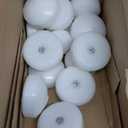 Tuyai (Set of 36) Floating Candles, 3 inch White Dripless Wax Burning Candles, for Weddings, Party, Special Occasions and Home Decorations