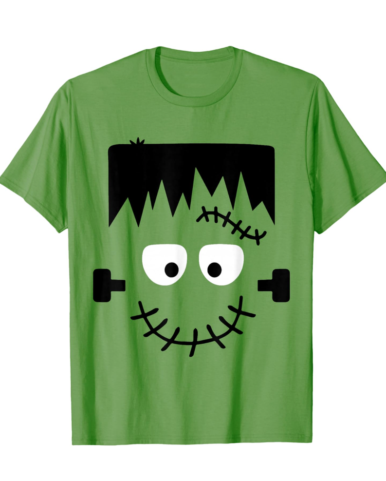 Frankenstein Monster Halloween Costume T-Shirt Kids, Size: L