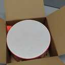 Kids Drum Set,8 in Wooden Toy Drum Set,Educational Baby Musical Toys Drum with Adjustable Strap 2 Drumsticks,Sensory Musical Instrument Drum Toy for Toddler Boys & Girls Gift(Red)