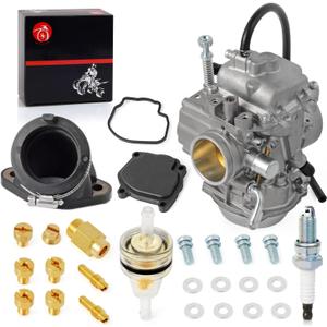 Carburetor Carb & Intake Manifold Boot For Polaris Sportsman 500 96-98 Sportsman 500 6x6 NO HO 2000-2008 Big Boss 500 Magnum 425 500 Ranger 400 Sportsman 335 1995-2003