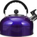 iplusmile Stainless Steel Whistling Tea Kettle for Stove Top Tea Kettle for Home Kitchen Ergonomic Handle 2.10 Quart Water Boiler for Coffee and Daily Use