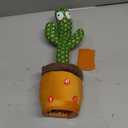 River Mill Rechargeable Dancing Talking Cactus Toy, Interactive Singing Mimicking Cactus Baby Toy, Baby Toys Gifts w/Exclusive English Songs for Babies, Stocking Stuffers for Kids, for Grandkids (Green)