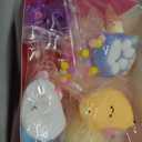 20Pcs Taba Squishy Pack Fidget Toys, Include Squishies Chick, Cat Paws, Hamster, Strawberry Toys, Sensory Toys for Kids, Classroom Birthday Gifts, Goodie Bag Stress Relief Toys (11big+9small)