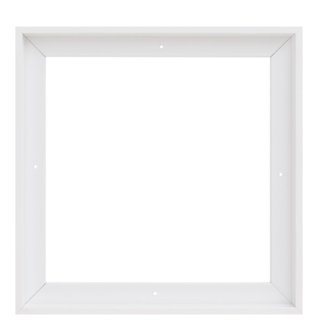 Pixy Canvas Floater Frame 13x13 for 3/4 (0.75) inch Deep Canvas Paintings/Canvas Prints/Wood Canvas Panels/Wall Art/Wall Decor/Home Decor/Artwork (White, 13 x 13 inch, Square)