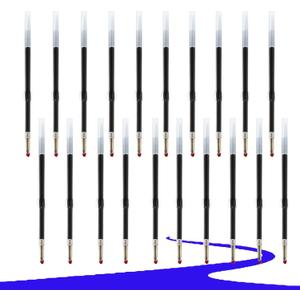 20 Pieces Pen Refills Ink Ballpoint Pen Refill 2.8 Inch Replacement Ink Refill Bulk for Retractable Pens Office School Supplies, Medium Point(Blue2.8)