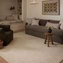 Loloi Amber Lewis Windsor Collection WIN-01 Ivory/Wheat 8'-6" x 11'-6" Area Rug
