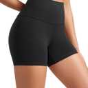 CRZ YOGA Butterluxe Biker Shorts 4'' - High Waisted Booty Workout Volleyball Yoga Womens Spandex, XS