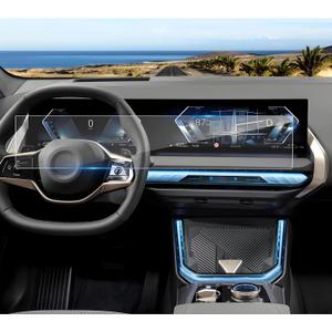 2025 2026 X3 Screen Protector for BMW X3 (14.9In Navi+12.3In Dash), for BMW X3 G45 (30 xDrive, M50 xDrive) 9H Tempered Glass 2026 2025 X3 Accessories Anti-Scratch&HD Transparent 14.9"&12.3"