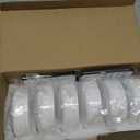 HELPLEX LED Puck Lights with Remote, 6 Pack Color Changing RGBW Stick-On Light, Battery Powered, Dimmable Under Cabinet Lighting with Timer & Memory, Wireless Push Lights for Kitchen & Closet