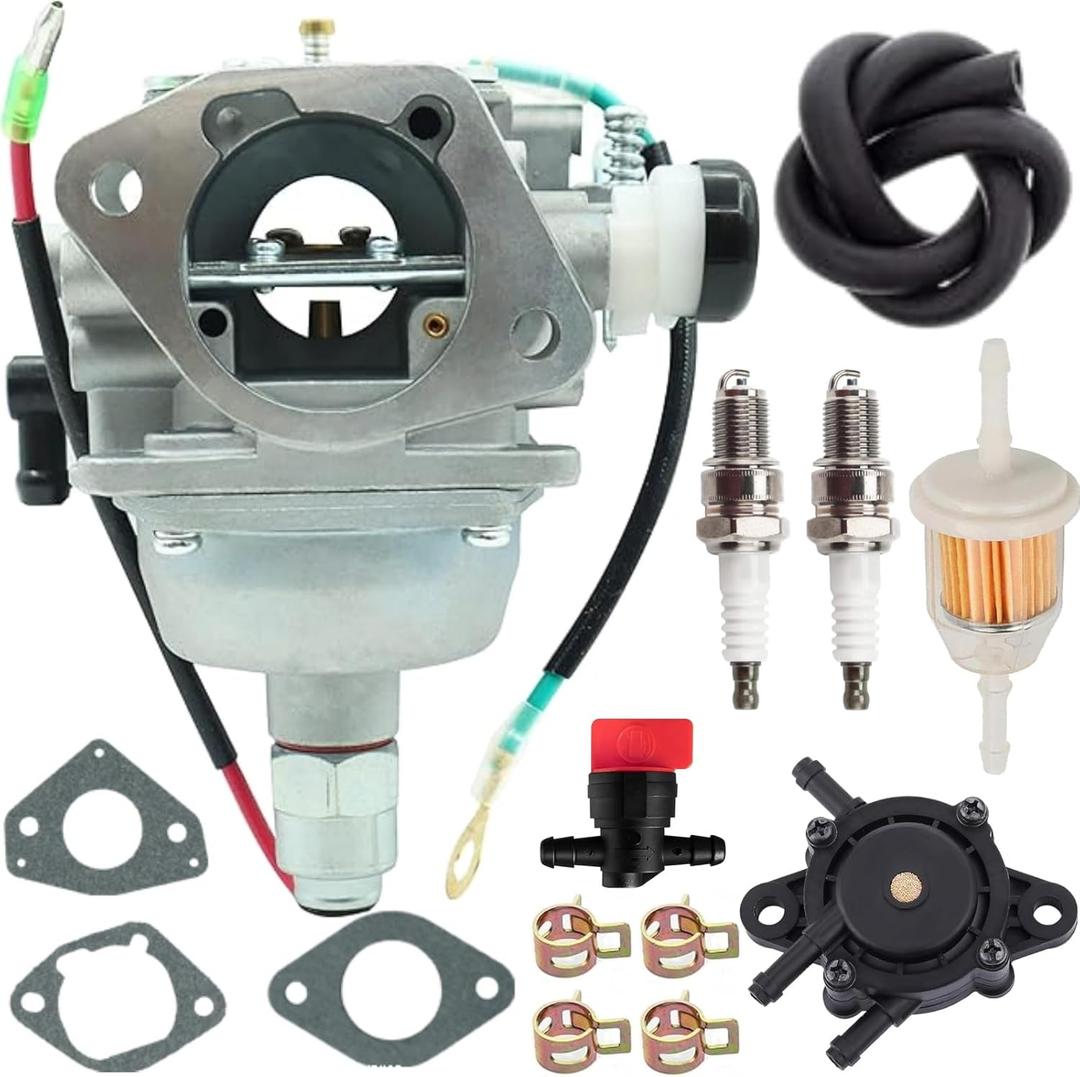 Carburetor Kit for Kohler Courage Series 27 26 25 24 23 22 HP SV720 SV725 SV730 SV735 SV740 SV810 SV820 SV830 SV840 SV710 SV715 Engine Replaces 32-853-08 32-853-06 32-853-04 32-853-12-S
