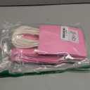 qiqee 24PCS Mini Gift Bag with Handles Bulk 4.5"x2.5"x6" Gift Bags Pink Bags Multiple Uses
