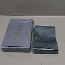 Blissy Silk Pillowcase - 100% Pure Mulberry Silk - 22 Momme 6A High-Grade Fibers - Silk Pillow Cover for Hair & Skin - Regular, Queen & King (Ash Blue, Standard)