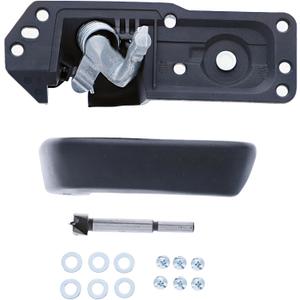 Dorman 80374 Interior Door Handle Compatible with Select Cadillac / Chevrolet / GMC Models, Black; Textured