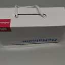 Hehainom Toddler Flower Girls Dress Shoes, Mary Jane Princess Ballet Flats with Bow and Peals for Party School, Size 1