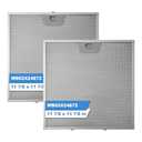 WB02X24872 Range Hood Filter Compatible with GE Range Hood Grease Filter JVW5301EJ1ES JVW5301SJ1SS JVW5301BJ1TS JVW5301FJ1DS JVW5301EJ2ES Replace PD00042306 4454446-11.87 x 11.87 Inche, 2pack