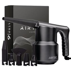 IT Dusters AirTec Ultra Electric Air Duster Blower for PC, Laptop, Console, Electronics and Home Cleaning, Environmental Alternative to Spray air can Duster Keyboard Cleaner (Type 6)