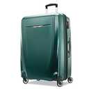 Samsonite Winfield 3 DLX Hard side Expandable Luggage with Spinners, Checked-Large 28-Inch, Emerald